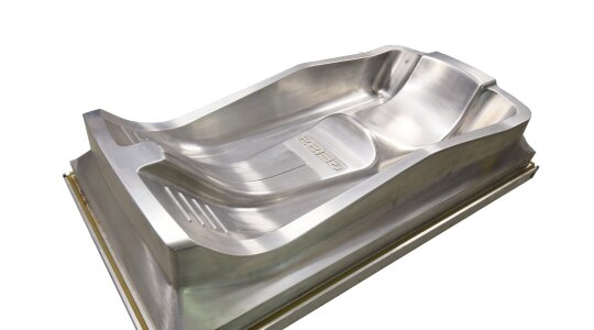 Formy pro vakuové tvarování a&nbsp;frézovací přípravky (kopyta)